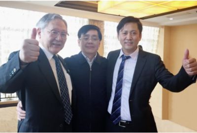 與農(nóng)工黨副主席何維、PMDA理事長近藤達也會后交流
