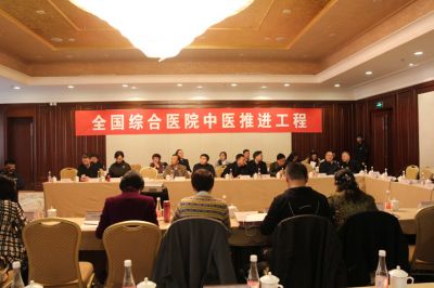 全國綜合醫(yī)院中醫(yī)推進工程建設討論會在京召開